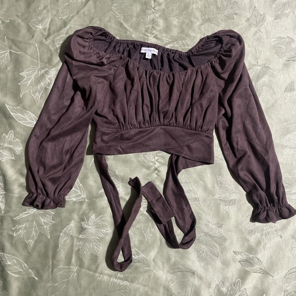 Beyond The Radar Top Size Large Brown - Picture 1 of 6